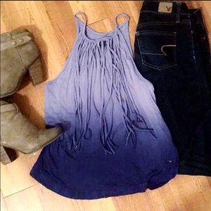 Size xs fringed American Eagle tank