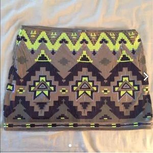 Express sequin skirt