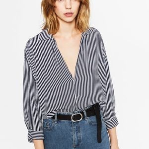 Zara striped shirt