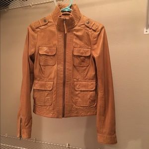 Lucky Brand Derby Leather Jacket