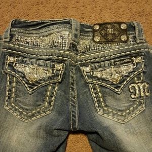 Kids size 8 miss me's