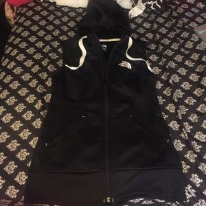 Black northface vest
