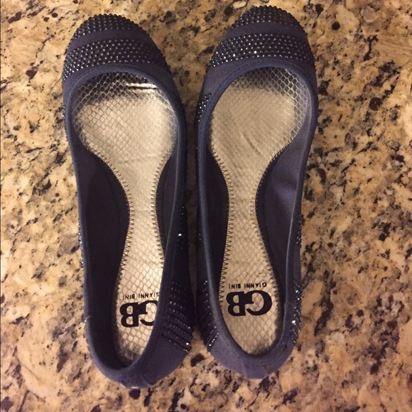 Gianni Bini navy flats