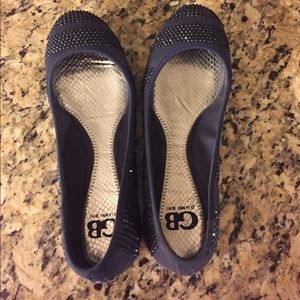 Gianni Bini navy flats