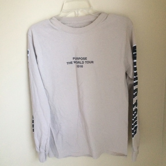 Justin Bieber Purpose Tour long sleeve