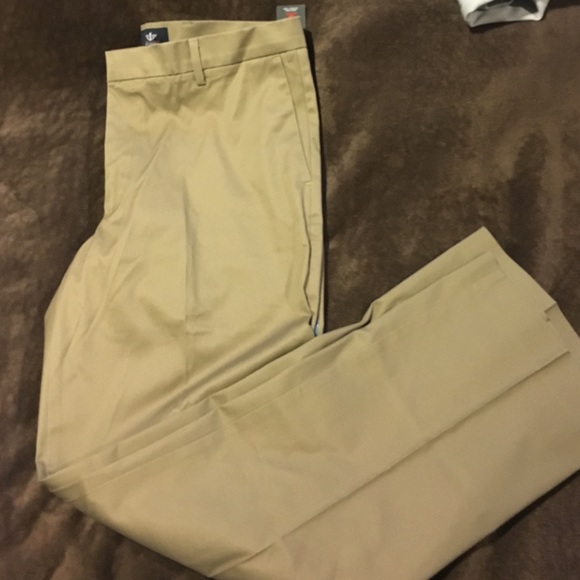 Mens Dockers Khaki Straight Fit Pants 36/32