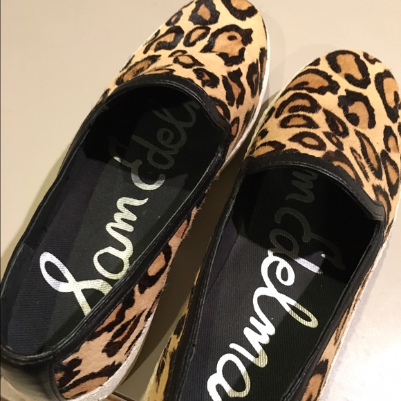 Sam Edelman Leopard Flats