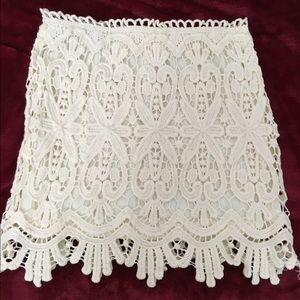 LF Mika and Gala Crochet skirt