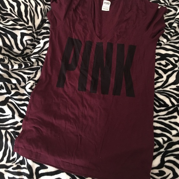 Pink maroon shirt