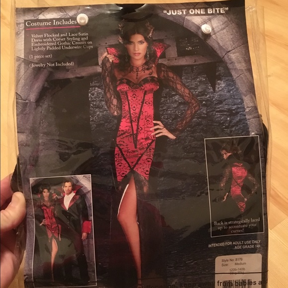 Just one bite Womens vampire costume