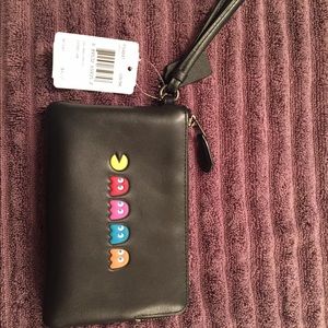 Coach pac-man wristlet
