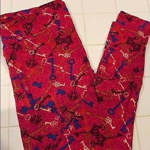 LULAROE SKELETON KEY LEGGINGS!! **UNICORN**