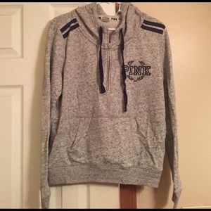 VS PINK half zip hoodie