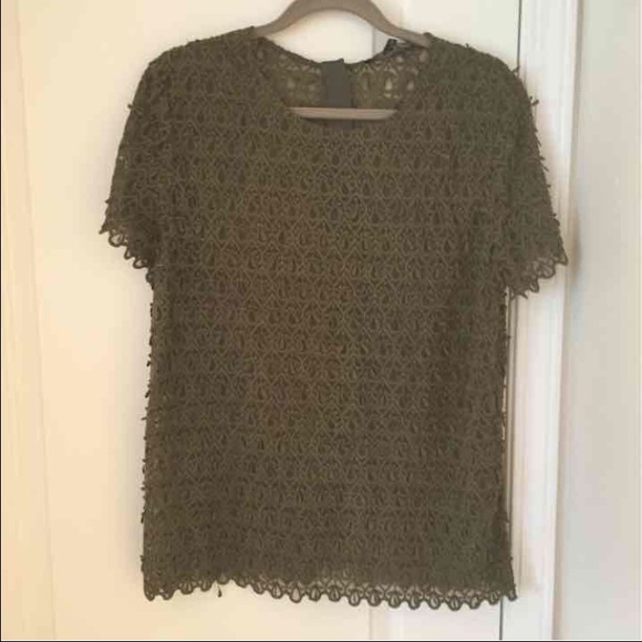 NWT Banana Republic blouse with zipper