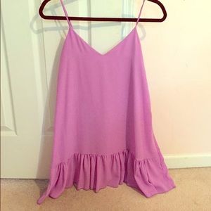 Lulus size small ruffle dress