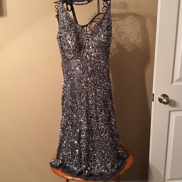 Adrianna Papell Sequined Dress