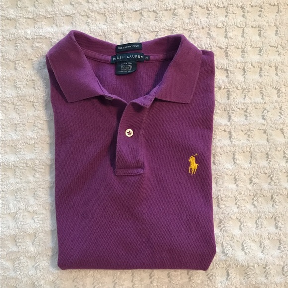 Women's Ralph Lauren skinny polo size medium