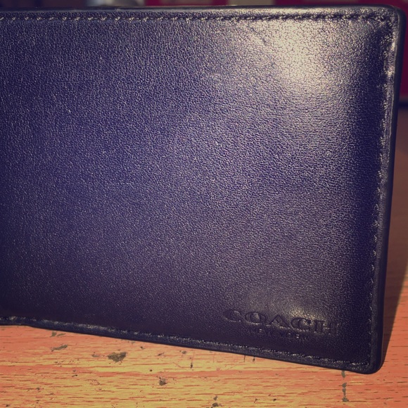 Men's Coach Wallet - Midnight Blue