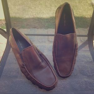 Men's chocolate loafer. Worn once.