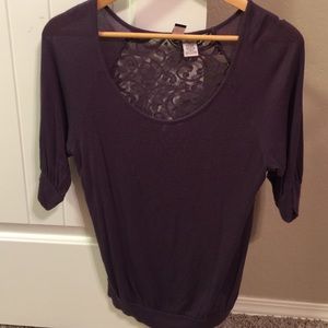 M 3/4 sleeve top