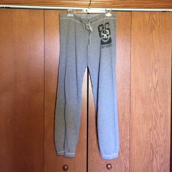 Pink drawstring sweatpants