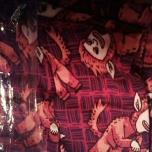 LULAROE NEW IN BAG.  OS WILD THINGS" Halloween