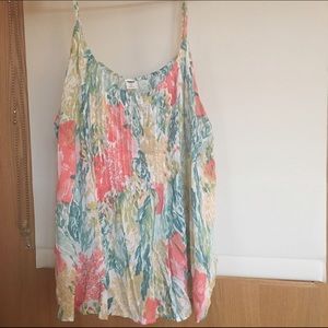 Old Navy Flowy, Flower Tank