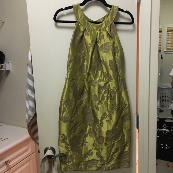 Vera Wang Lavender Label jacquard dress