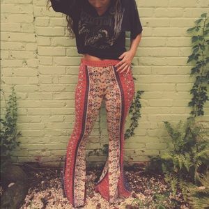 SPELL designs- high waisted bell bottoms