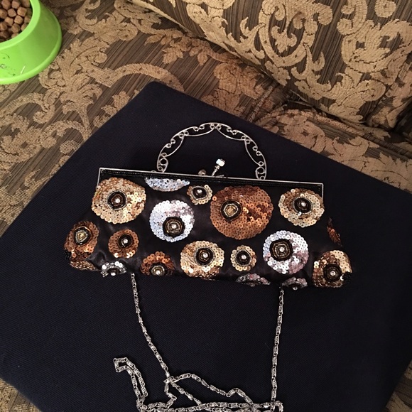 Ladies Aldo Sequined Clutch-Final Reduction - Picture 2 of 3