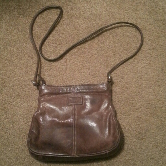 Fossil Brown leather purse - Picture 2 of 3