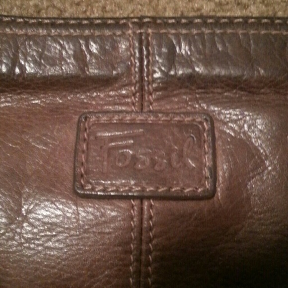 Fossil Brown leather purse - Picture 3 of 3