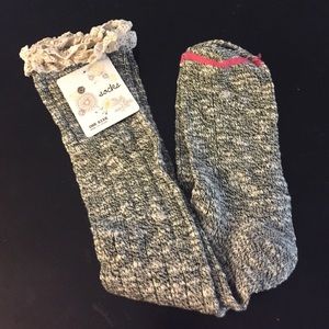 Brand new tall Francesca's socks