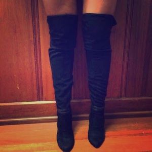 SOLD!!! Black over the knee boots