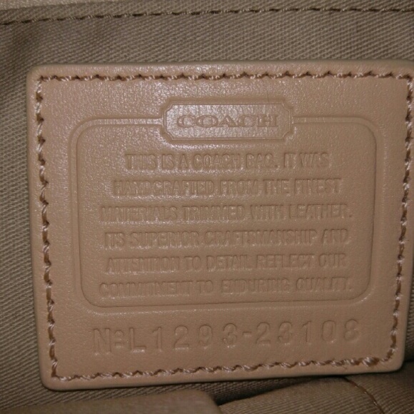 Coach | Yellow Ticking Stripe Tote - Picture 4 of 4