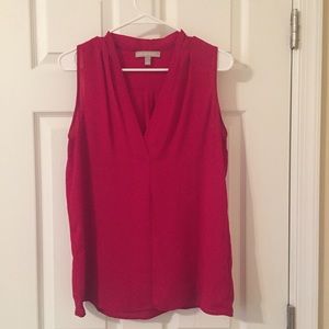 Banana Republic Red Flouncy top