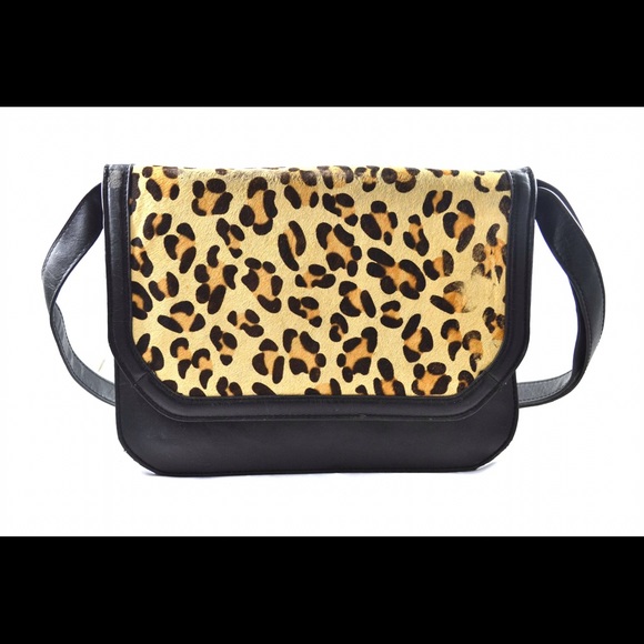 Leopard Messenger Bag