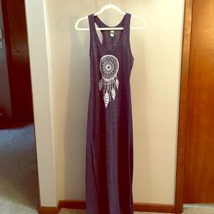 Navy knit Freebird Dreamcatcher maxi dress
