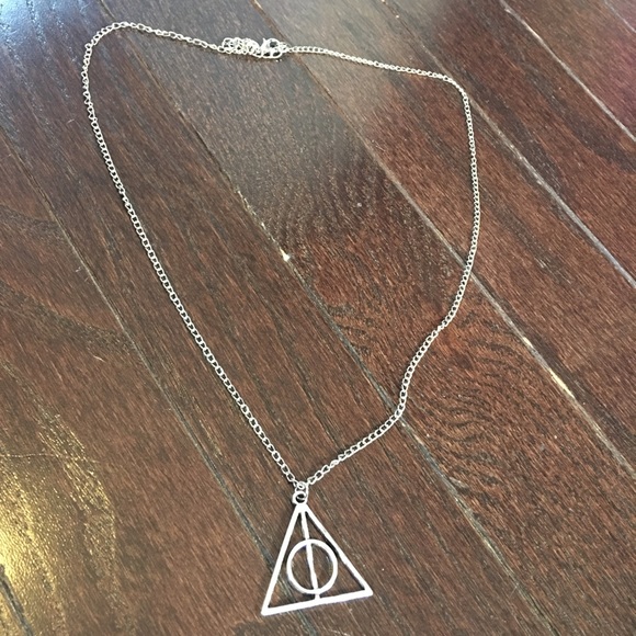 (B1) Silver Harry Potter Always Necklace - Picture 2 of 3
