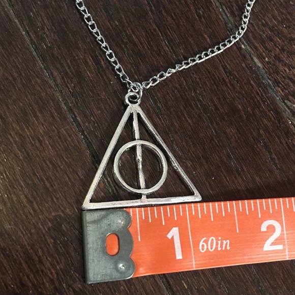 (B1) Silver Harry Potter Always Necklace - Picture 3 of 3