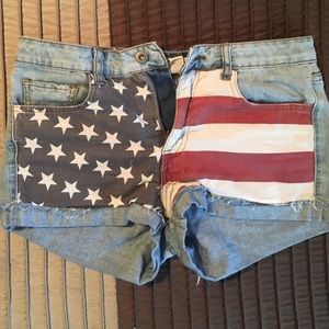 Forever 21 denim shorts