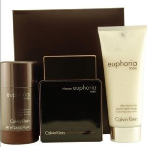 Calvin Klein Euphoria Men Intense Gift Set New