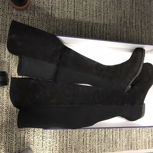 Stuart weitzman 5050 black suede