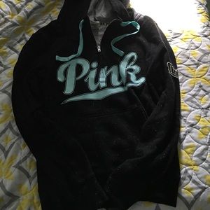 Pink Quarter Zip Pullover