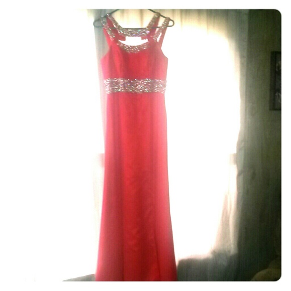 Beautiful Red Formal Prom Dress