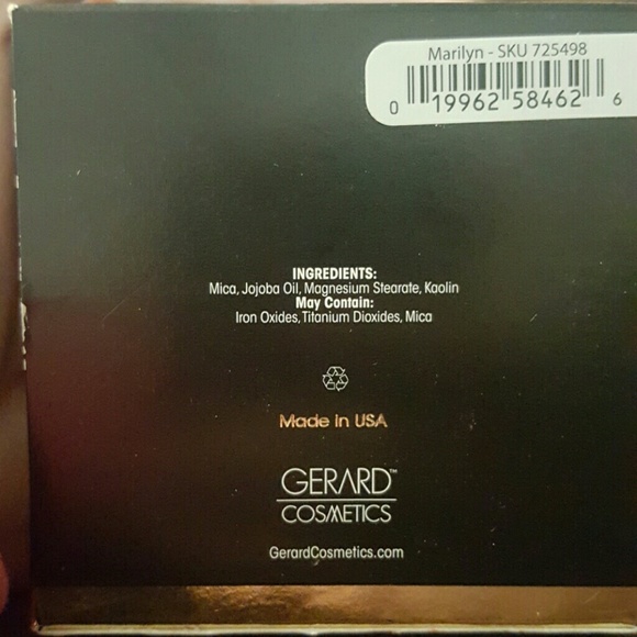 Gerard Cosmestics in Marilyn - Picture 2 of 4