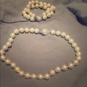 Ralph Lauren Peal Necklace and Bracelet