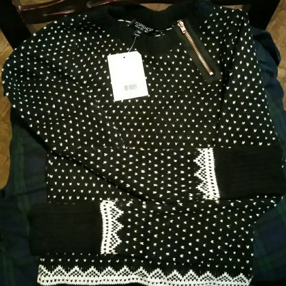 Little hearts sweater by topshop