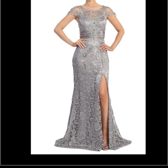 Silver dress