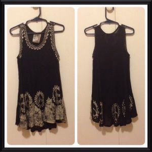 Girls Boho Peace Dress
